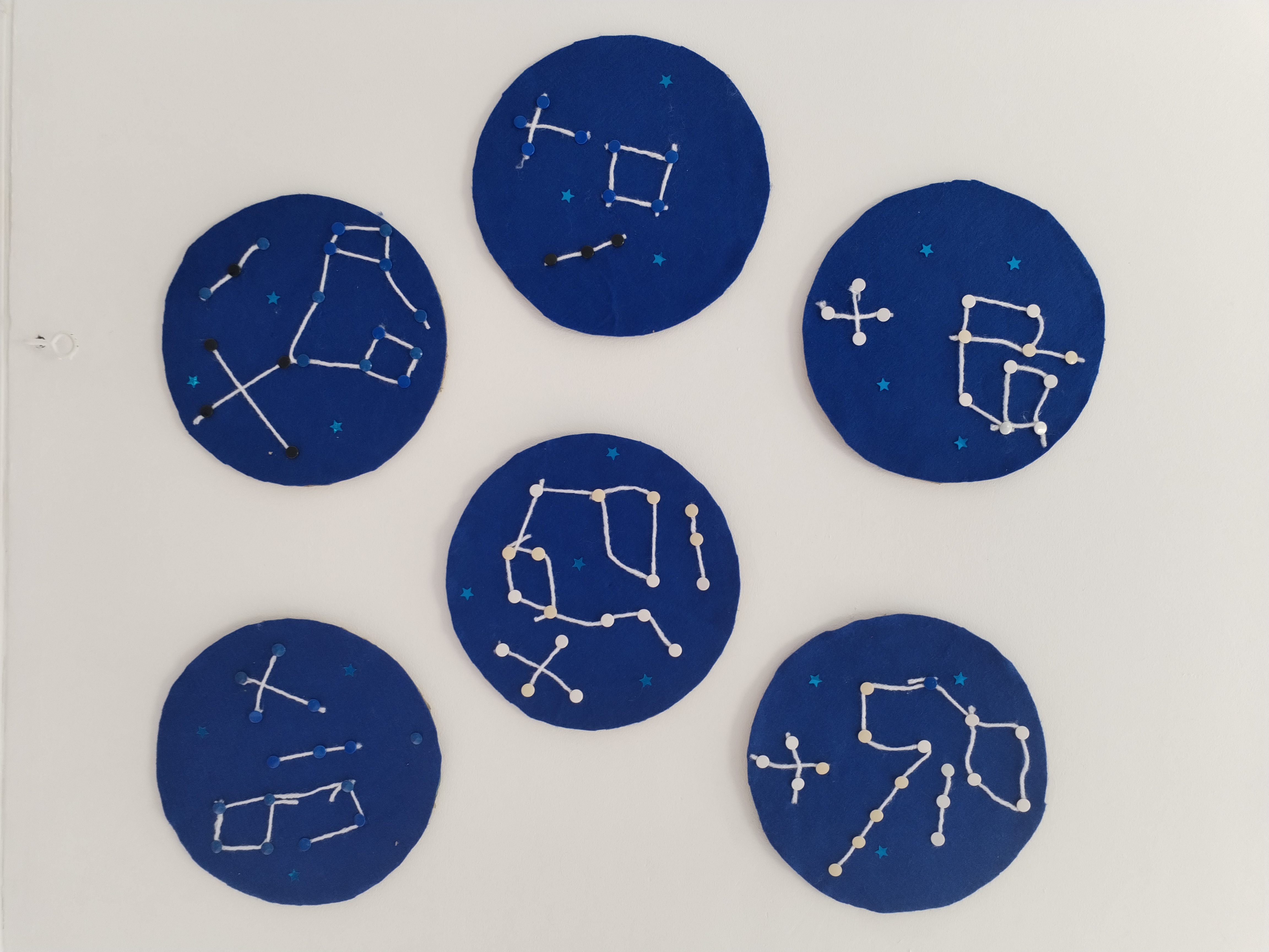 Mapa estelar replica, no se consiguen datos originales